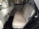 2009 Toyota Venza I4 Rear Seat