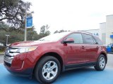 2013 Ruby Red Ford Edge SEL EcoBoost #76928798