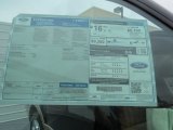 2013 Ford Expedition EL King Ranch Window Sticker