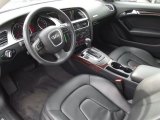 2010 Audi A5 2.0T quattro Coupe Black Interior