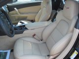 2013 Chevrolet Corvette Grand Sport Convertible Cashmere Interior