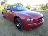 2009 Dodge Charger Inferno Red Crystal Pearl