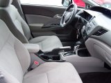 2012 Honda Civic EX Sedan Stone Interior