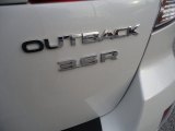 Subaru Outback 2010 Badges and Logos