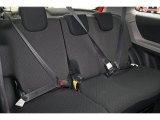 2009 Toyota Yaris 3 Door Liftback Rear Seat