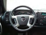 2009 GMC Sierra 1500 SLE Crew Cab Steering Wheel