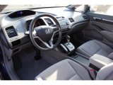 2010 Honda Civic EX Sedan Gray Interior