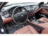 2012 BMW 5 Series 535i xDrive Sedan Cinnamon Brown Interior