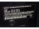 2012 5 Series Color Code for Imperial Blue Metallic - Color Code: A89
