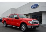 2013 Race Red Ford F150 XLT SuperCrew #76928872