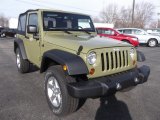 2013 Commando Green Jeep Wrangler Sport S 4x4 #76929322