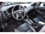 2007 Honda Accord EX-L V6 Sedan Black Interior
