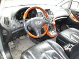 2003 Lexus RX 300 AWD Black Interior