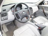 2006 BMW X3 3.0i Grey Interior