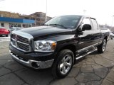 2008 Dodge Ram 1500 Big Horn Edition Quad Cab 4x4 Front 3/4 View