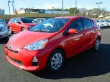 2013 Toyota Prius c Absolutely Red