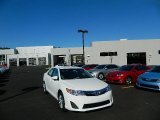 2013 Super White Toyota Camry LE #76987928