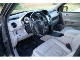 2011 Honda Pilot EX-L 4WD Gray Interior