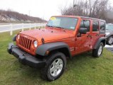 2011 Jeep Wrangler Unlimited Sport S 4x4 Front 3/4 View