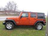 2011 Jeep Wrangler Unlimited Sport S 4x4 Exterior