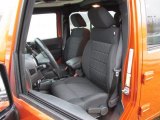 2011 Jeep Wrangler Unlimited Sport S 4x4 Black Interior