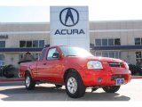 2002 Aztec Red Nissan Frontier XE King Cab #76987157