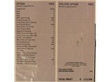 2012 Porsche Panamera 4S Window Sticker