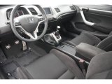 2011 Honda Civic Si Coupe Black Interior