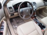 2007 Honda Accord Hybrid Sedan Ivory Interior