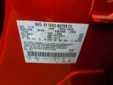 2007 Edge Color Code for Blazing Copper Metallic - Color Code: GW