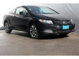 2013 Crystal Black Pearl Honda Civic EX Coupe #76987354