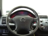 2004 Honda Civic LX Sedan Steering Wheel
