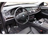 2012 BMW 5 Series 550i Gran Turismo Black Interior