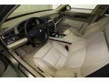 2009 BMW 7 Series 750Li Sedan Oyster Nappa Leather Interior