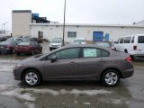 2013 Urban Titanium Metallic Honda Civic LX Sedan #76987655