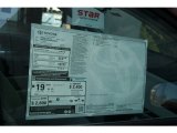 2013 Toyota Sienna LE AWD Window Sticker