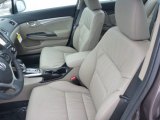 2013 Honda Civic EX-L Sedan Beige Interior