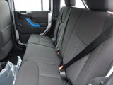 2013 Jeep Wrangler Unlimited Sport 4x4 Rear Seat