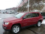 2013 Deep Cherry Red Crystal Pearl Jeep Compass Latitude 4x4 #76987538