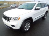 2013 Bright White Jeep Grand Cherokee Limited 4x4 #76987637