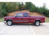 2005 Sport Red Metallic Chevrolet Silverado 1500 LS Extended Cab #76987841