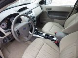 2011 Ford Focus SE Sedan Medium Stone Interior