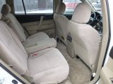 2008 Toyota Highlander 4WD Rear Seat