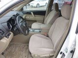 2008 Toyota Highlander 4WD Front Seat