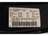 2007 Pacifica Color Code for Modern Blue Pearl - Color Code: PBL