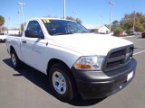 Bright White Dodge Ram 1500 in 2012