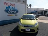 2013 Lime Squeeze Ford Fiesta SE Sedan #77042495