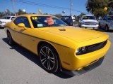 2012 Dodge Challenger SRT8 Yellow Jacket Front 3/4 View