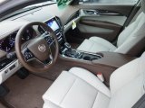 2013 Cadillac ATS 2.0L Turbo Luxury AWD Light Platinum/Brownstone Accents Interior