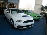 2013 Performance White Ford Mustang Roush Stage 1 Coupe #77042488